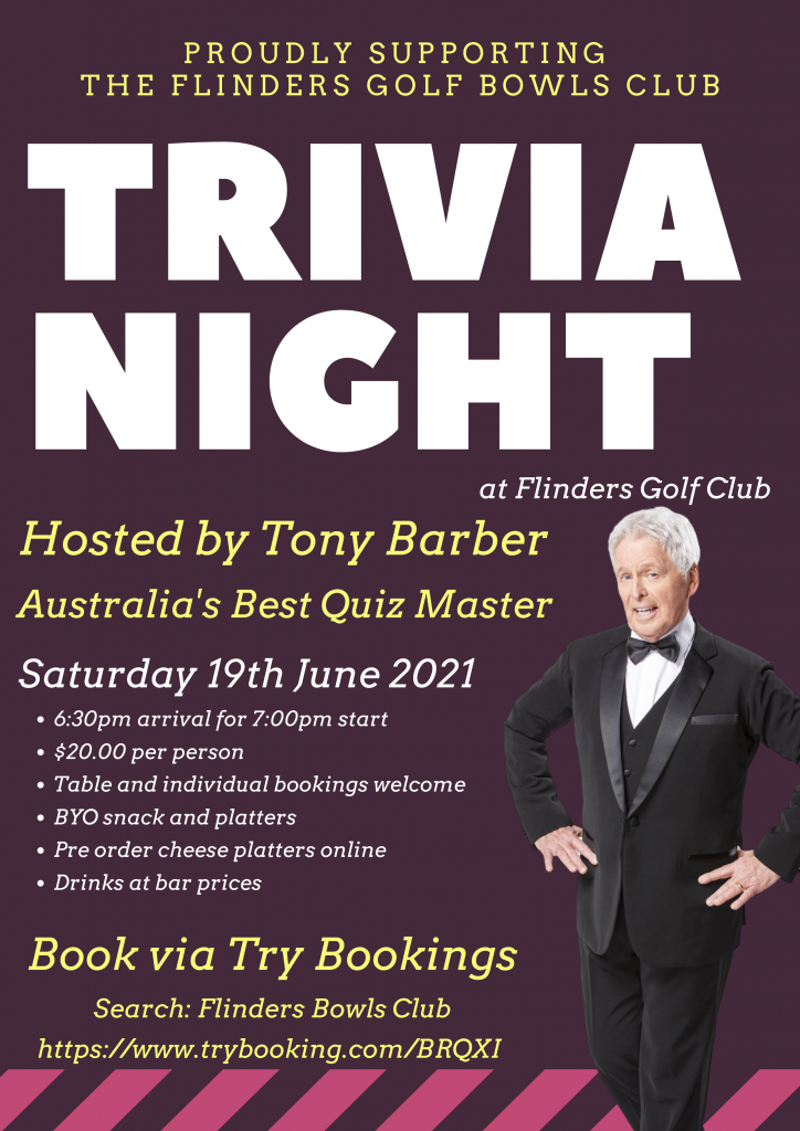 Trivia Night with Tony Barber